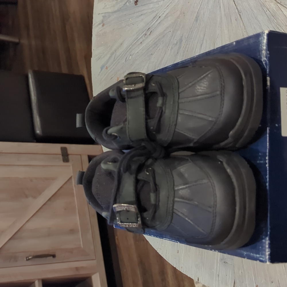 NEW Polo Ralph Lauren black Orion boots